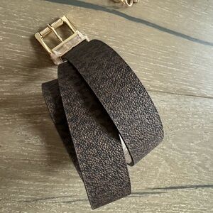 Michael Kors reversible logo print Belt